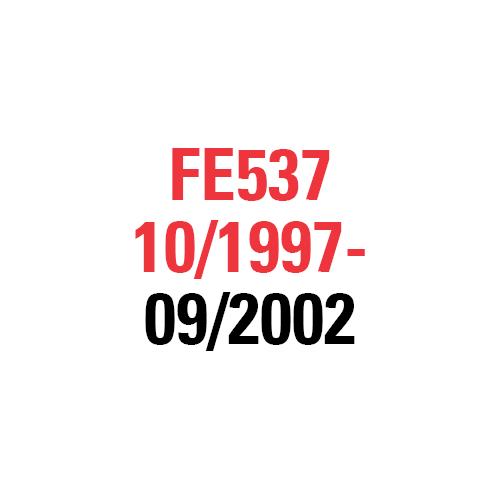 FE537 10/1997-09/2002